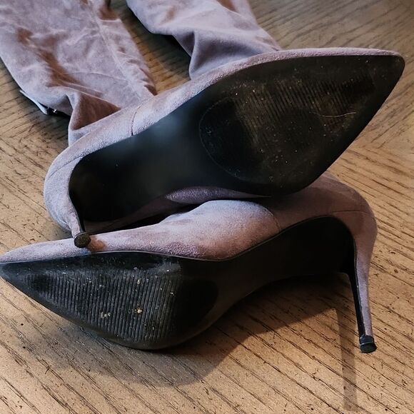 Steve Madden gray Suede high boots size 7 - Picture 7 of 15